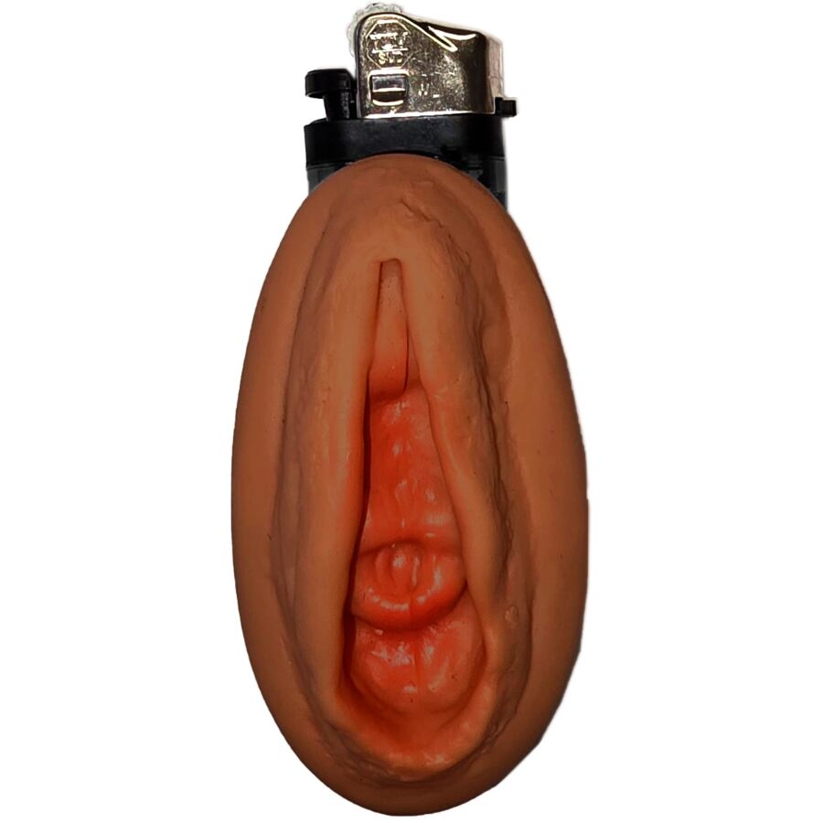 Isqueiro em Formato de Vagina Mulata