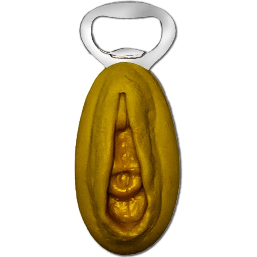 Abridor de Garrafas Erótico com Design de Vagina
