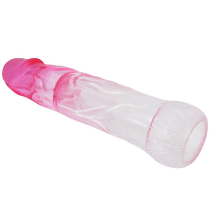 PRETTY LOVE Bainha de Ampliação Realista 6 CM Rosa para aumento peniano e prazer
