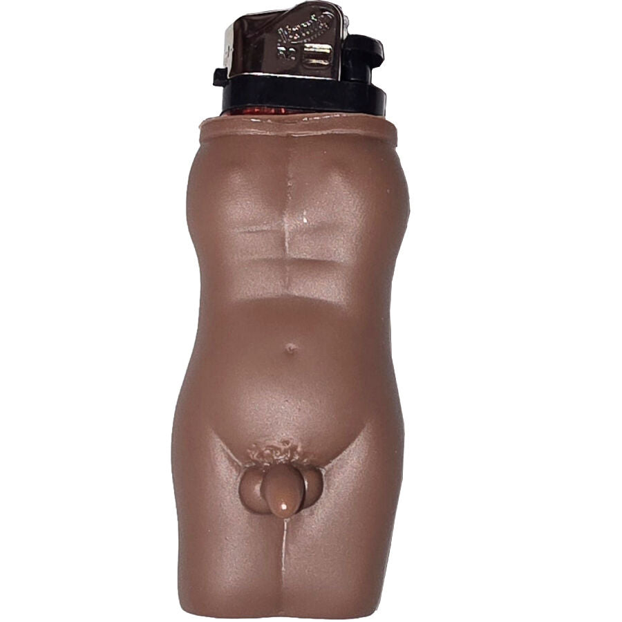 Isqueiro em Formato de Corpo Masculino Mulato