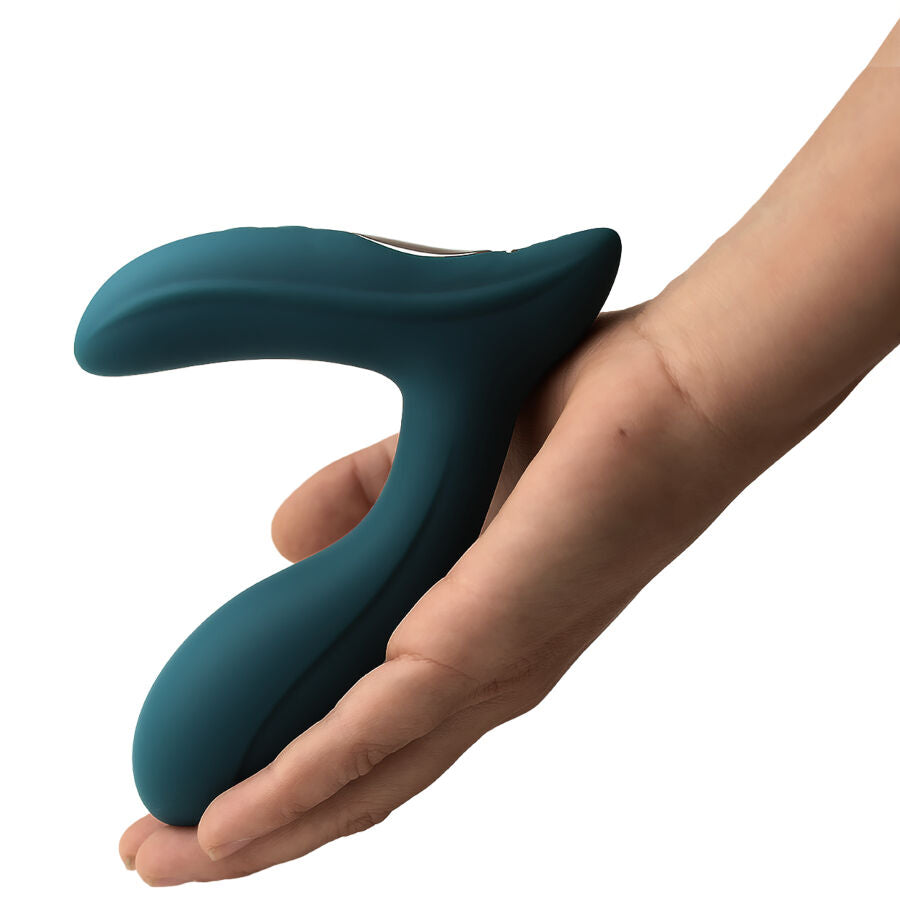 ADRIEN LASTIC Pulsation: Estimulador de próstata ergonómico com controlo APP.