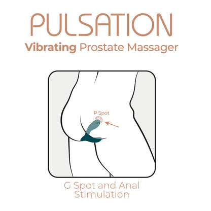 ADRIEN LASTIC Pulsation: Estimulador de próstata ergonómico com controlo APP.