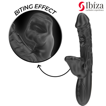 IBIZA Vibrador Estimulador Clitoriano 3 Motores com Efeito Mordida