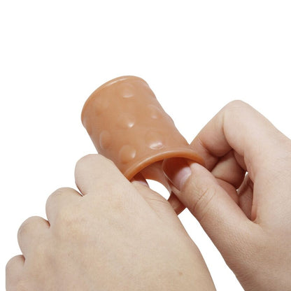 Manga para Pênis PRETTY LOVE com Plug Anal Natural e anel peniano para ereção.