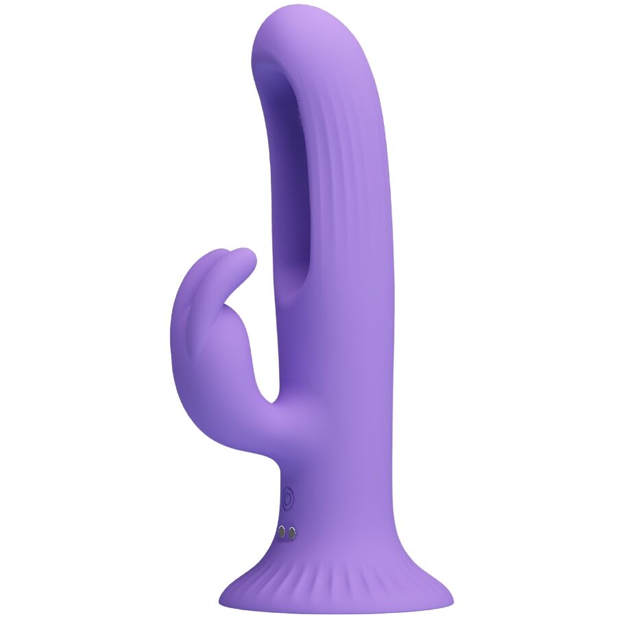 Close-up of the PRETTY LOVE Vibrador de Coelho Killmoulis com 12 Modos e Língua showing its design and features.
