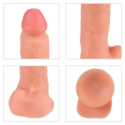 SHEQU - DILDO VIBRADOR IRON DRAGON COM CONTROLE REMOTO 17,5 CM