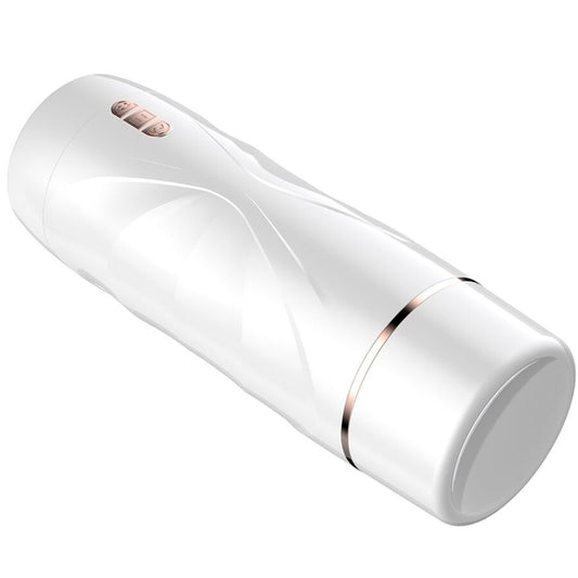 SHEQU - MASTURBADOR VIBRATÓRIO RILEY COM SUCÇÃO