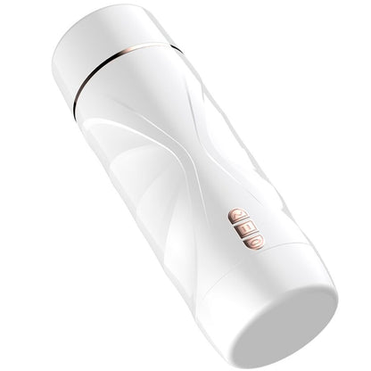 SHEQU - MASTURBADOR VIBRATÓRIO RILEY COM SUCÇÃO