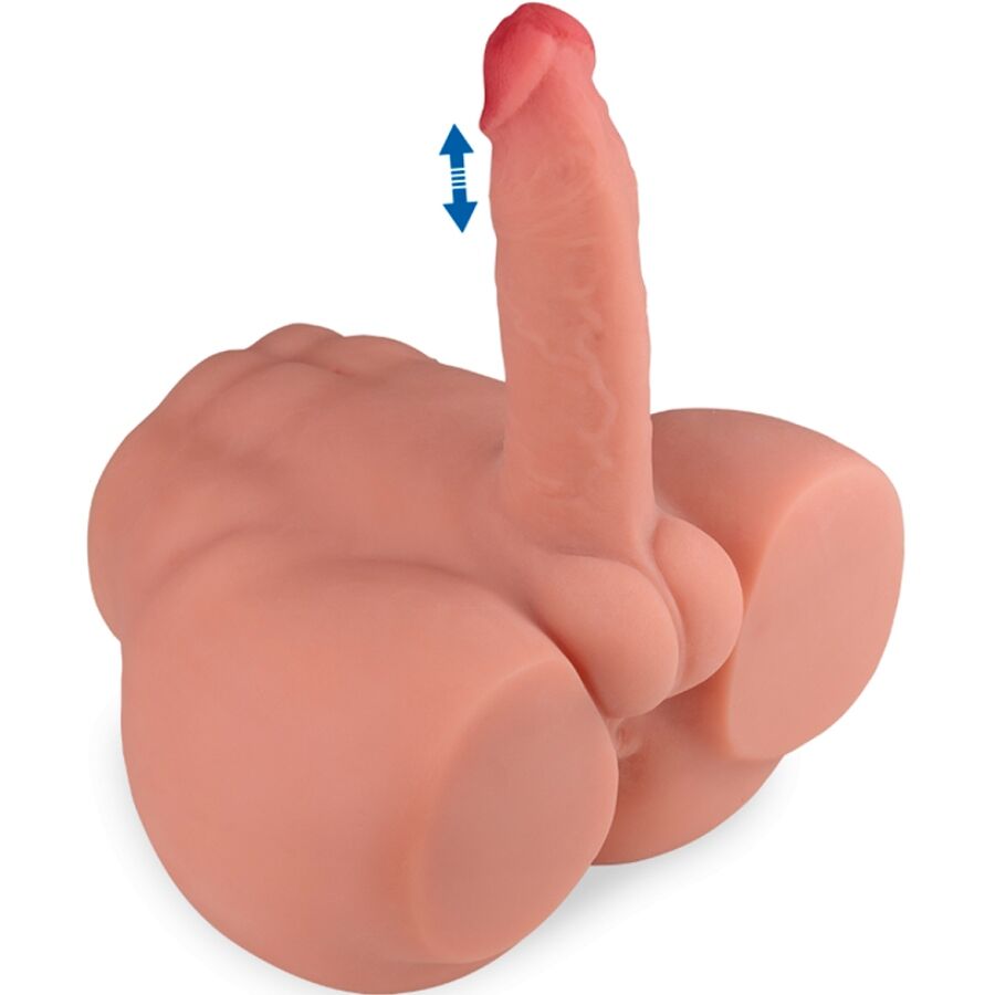 XISE - FREDERICO MASTURBADOR DILDO REALISTA POSIÇÃO FRONTAL COM EMPURRAÇÃO 15 CM
