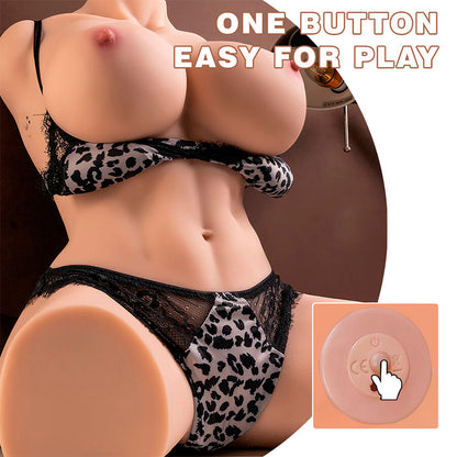 XISE - MURIEL TORSO FEMININO REALISTA COM FUNÇÃO DE PROPULSÃO 55 CM