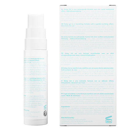 Embalagem do COBECO Viagel Gel Retardante para Homens 30 ML, mostrando o produto e detalhes da marca.