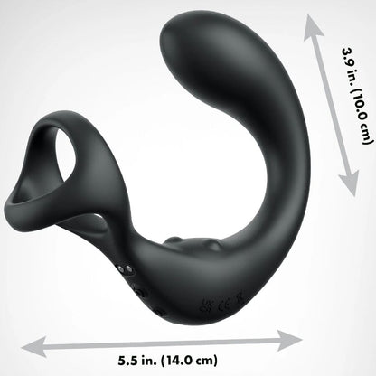 Close-up do Massageador Anal Vibrante Anal Fantasy Elite com Controle Remoto, destacando seu design ergonômico e material de silicone premium.