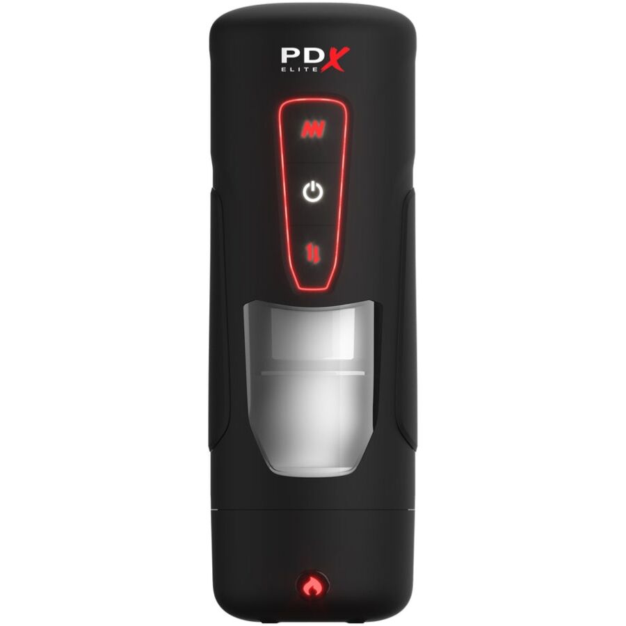 Masturbador Automático Milk Me Hotter com Vibração de Efeito de Calor e Impulsão