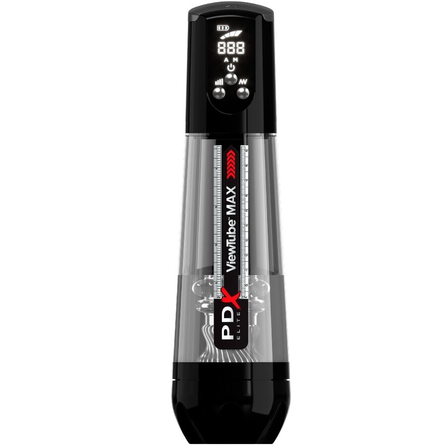 Masturbador Masculino ViewTube Max View Automático com Sucção Transparente