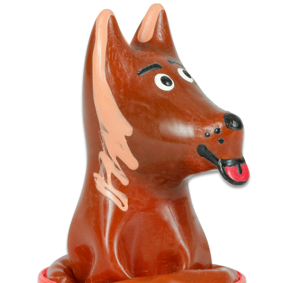 Preservativos Novidade Pintados à Mão Cão