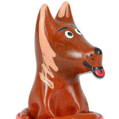 Preservativos Novidade Pintados à Mão Cão