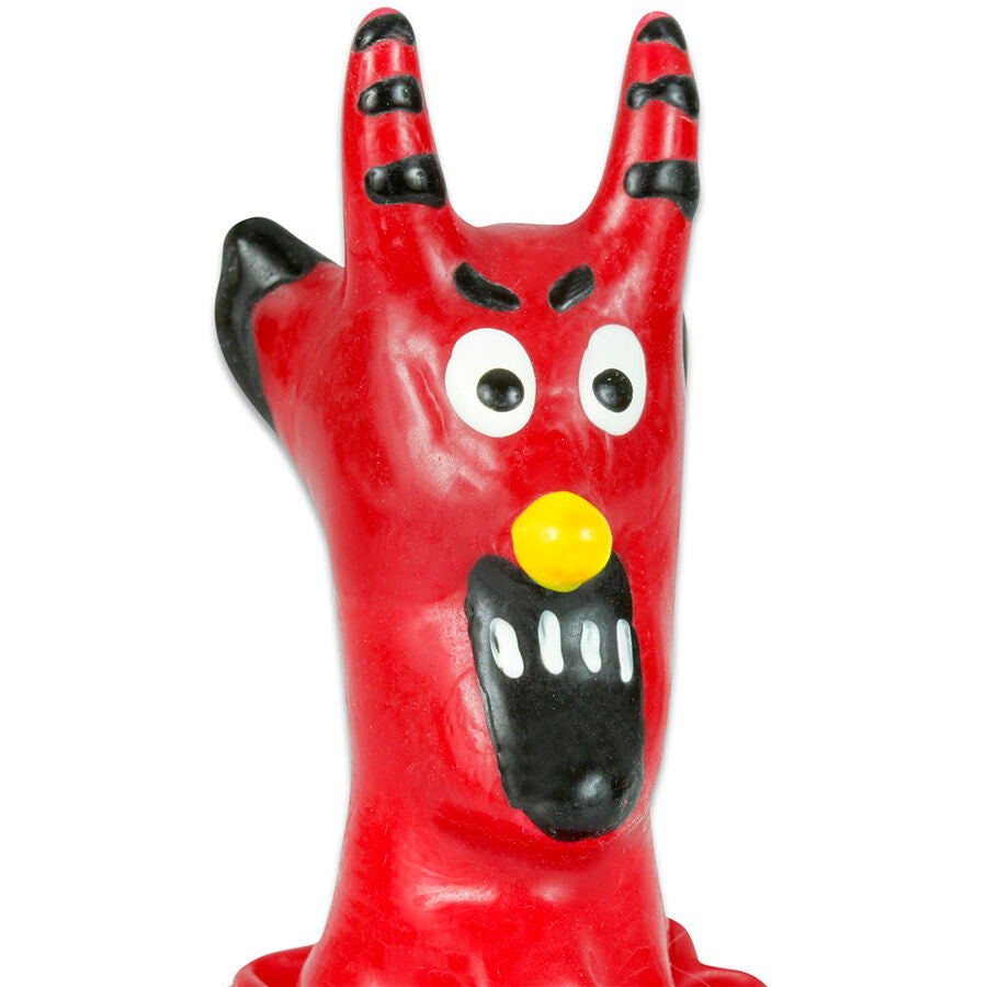 Preservativos Novidade Pintados à Mão Red Devil
