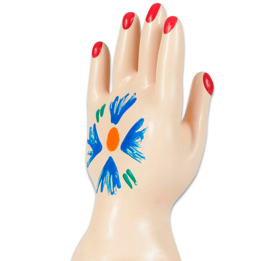 Preservativos de Arte Pintados à Mão - Modelo Mão 1