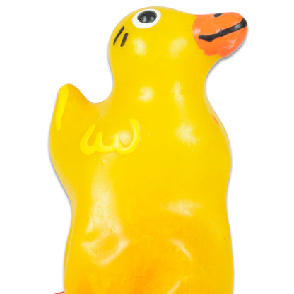 Preservativo Novedoso Pintado à Mão com Design de Pato