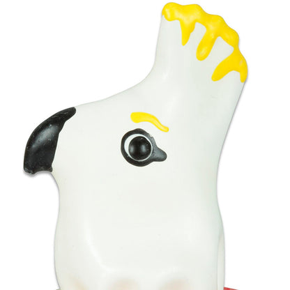 Preservativos Decorativos Pintados à Mão Papagaio Branco