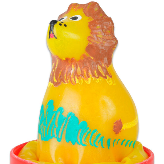 Preservativos Pintados à Mão - Edição Leão Sentado