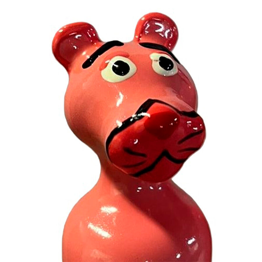 Preservativos Pintados à Mão Pantera Cor de Rosa