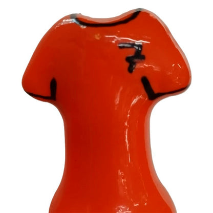 Preservativos Decorativos Pintados à Mão Laranja