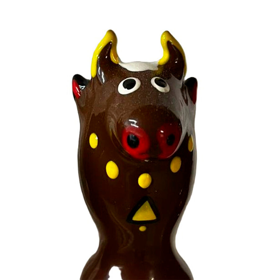 Preservativos Pintados à Mão Bull Black Modelo 2