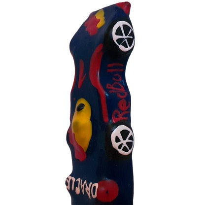 Preservativos de Arte Pintados à Mão F1 Red Bull XL