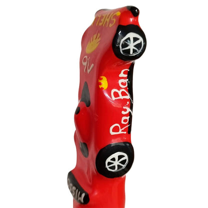 Preservativos Decorativos Pintados à Mão F1 Ferrari