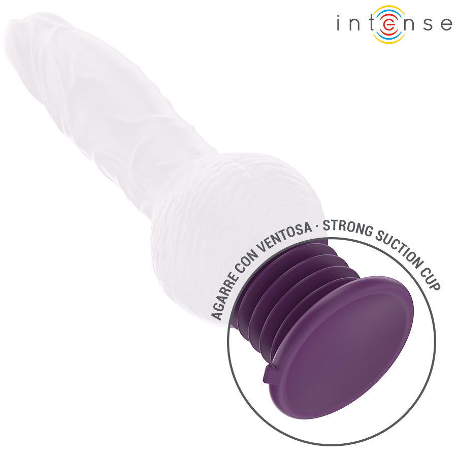 INTENSE Vibrador Tatum Multifuncional com Vibração Up & Down 24cm Roxo