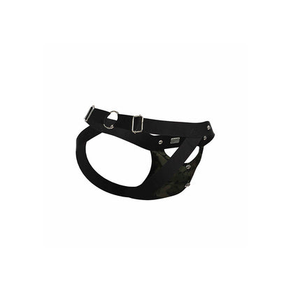 Jockstrap Sportsman Verde MOB - DNGEON, exibindo o design desportivo e sexy.