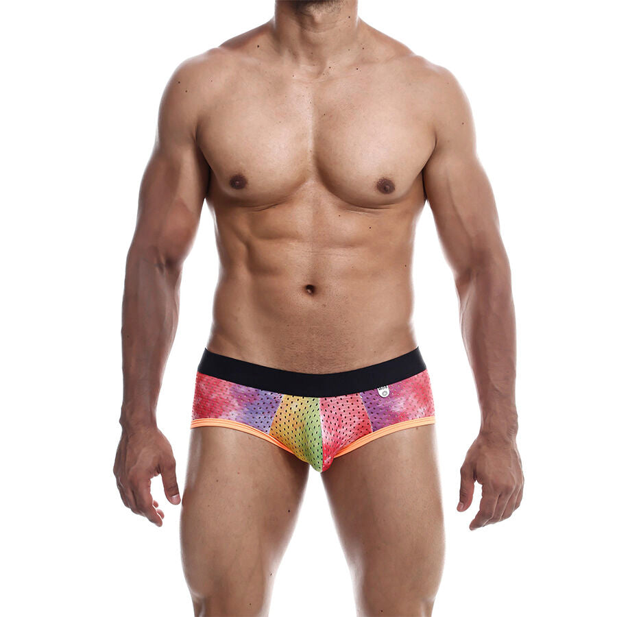 Boxer Brief MOB Aero Laranja Tamanho G com tecido premium e corte sedutor.