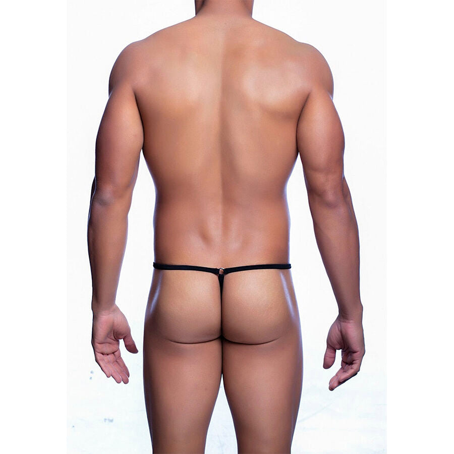Tanga Masculina Formato Lágrimas Preta