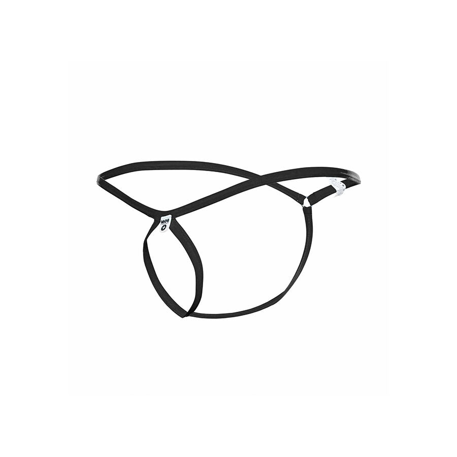 Tanga Masculina Formato Lágrimas Preta
