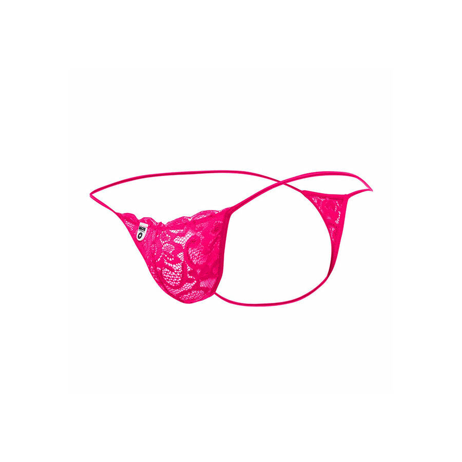 Tanga de Renda Rosa Confortável L/XL