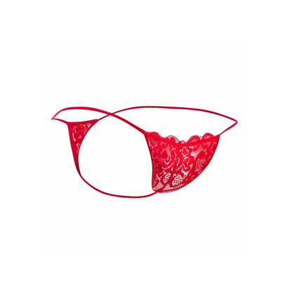 Tanga de Renda Vermelha Sexy L/XL