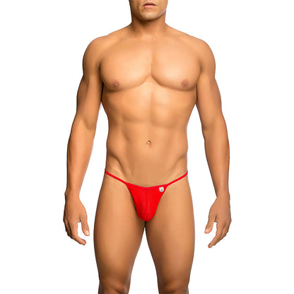Tanga Transparente Vermelha Formato T