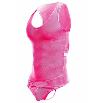 Bodysheer Transparente Rosa L/XL Sensual Mesh
