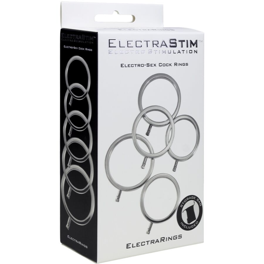 Anéis Penianos de Metal ElectraRings Pacote com 5