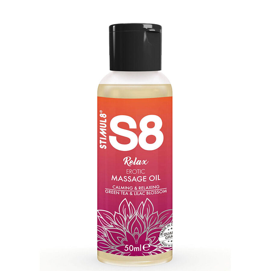 STIMUL8 - ÓLEO DE MASSAGEM S8 CAIXA 3 X 50 ML