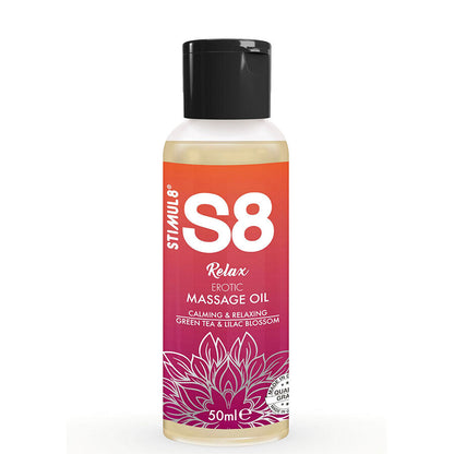 STIMUL8 - ÓLEO DE MASSAGEM S8 CAIXA 3 X 50 ML