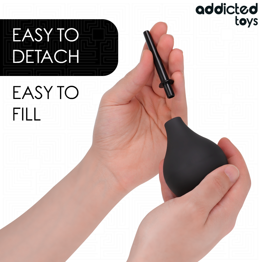 Addicted Toys Limpador Anal de Viagem Compacto 90ml para higiene íntima.