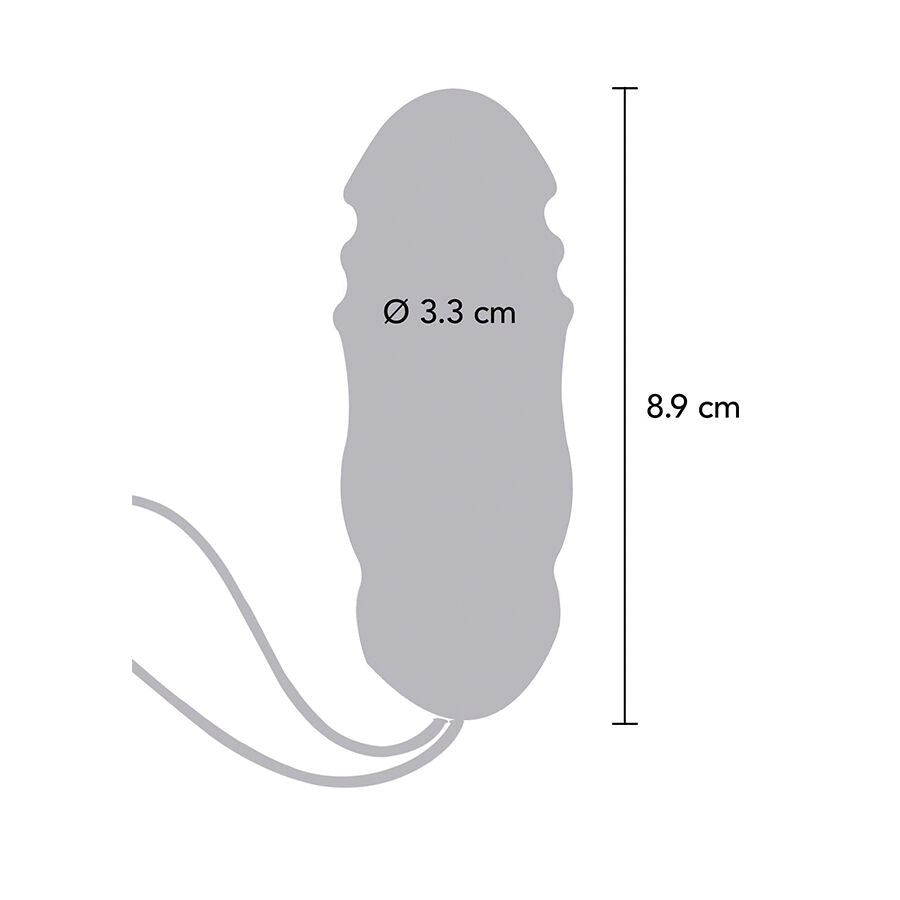 Vibrador TOYJOY Sunny Side Up & Down Fúcsia com controle remoto, destacando seu design ergonômico e material de silicone.
