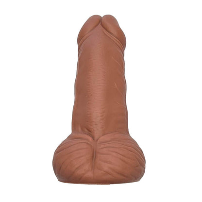 Brinquedo Antiestresse Realista Mulato em Formato de Pénis