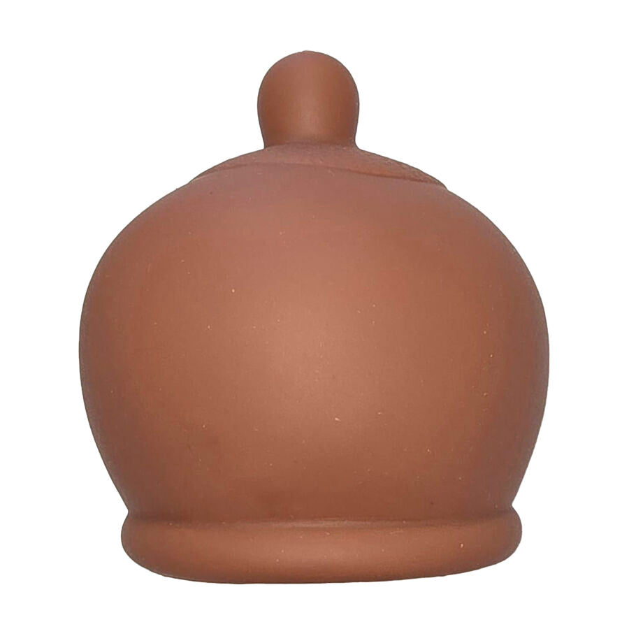 Brinquedo Antiestresse em Formato de Seio Marrom