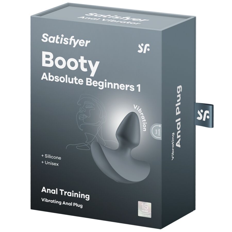 Satisfyer Vibrador Anal Absolute Beginners 1 Plug, ideal para iniciantes em prazer anal
