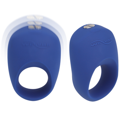 WE-VIBE Anel Vibrador Pivot para prazer compartilhado e estimulação clitoriana via app.