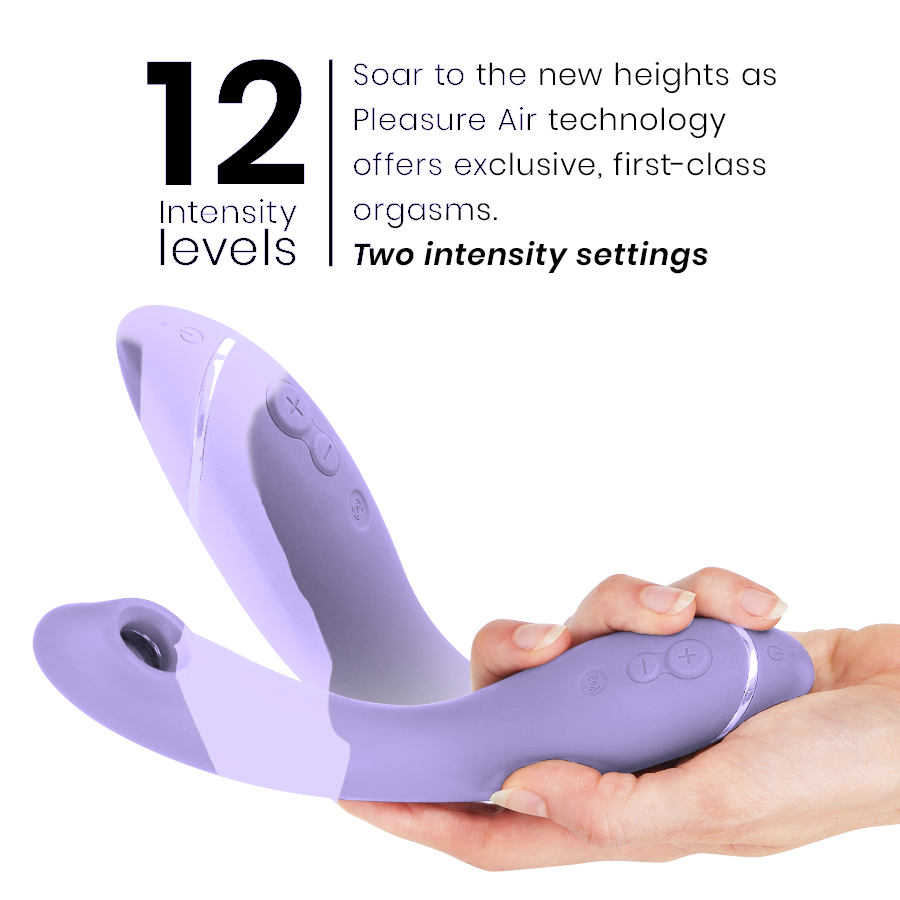 Womanizer OG G-Spot Lilac, um estimulador do ponto G e clitóris com Pleasure Air Technology e vibrações duplas.