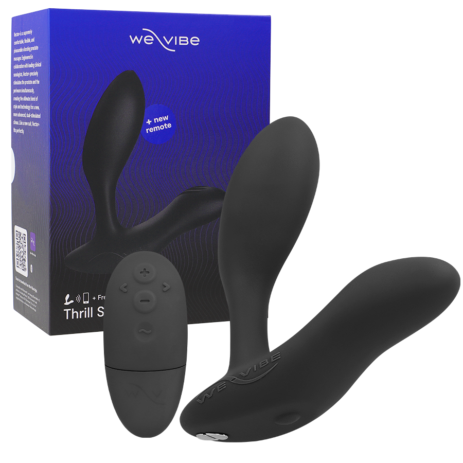 Ditto+ Vibrador Anal Plug Recarregável com App Preto